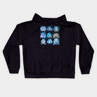 BLUE LION PARTY Kids Hoodie